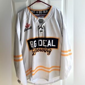 Bar Stool Sports Labatt Big Deal Brewing Promo Hockey Jersey